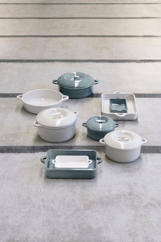 Preview: RUNDE INDUKTIONSKASSEROLLE 26 CM OHNE DECKEL Alabaster Weiss