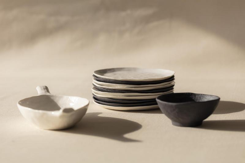 Preview: YLI BOL/ SCHÜSSEL/ SCHALE 1L Matt schiefer style