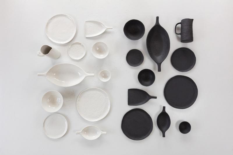 Preview: YLI SCHAUFELPLATTE 18,5 CM Alabaster Weiss