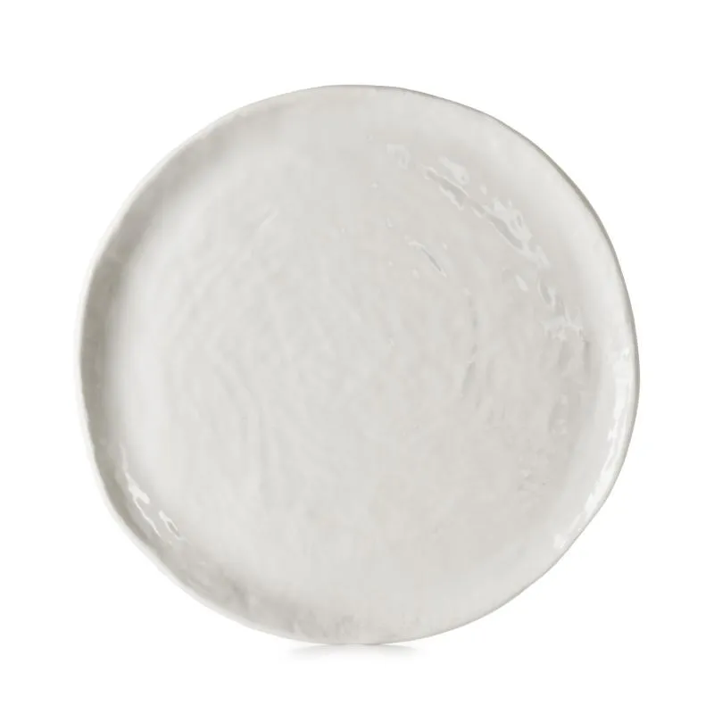 YLI FLACHER TELLER 28,5 CM Alabaster Weiss