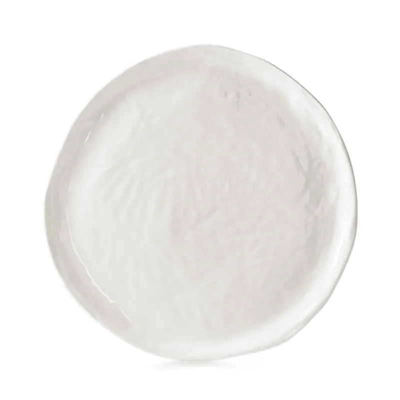 YLI FLACHER TELLER 26,5 CM Alabaster Weiss