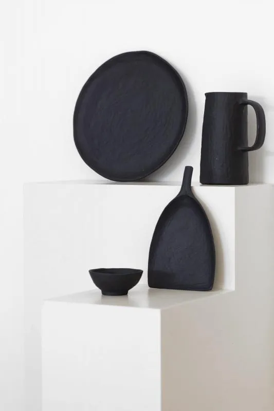 YLI WASSERKRUG/ PITCHER/ VASE 1,2 L Matt schiefer style