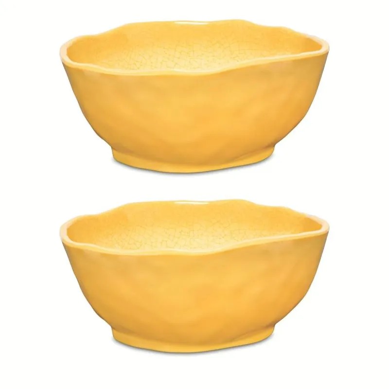 Geschirrset 8-teilig Atmosfera ocker