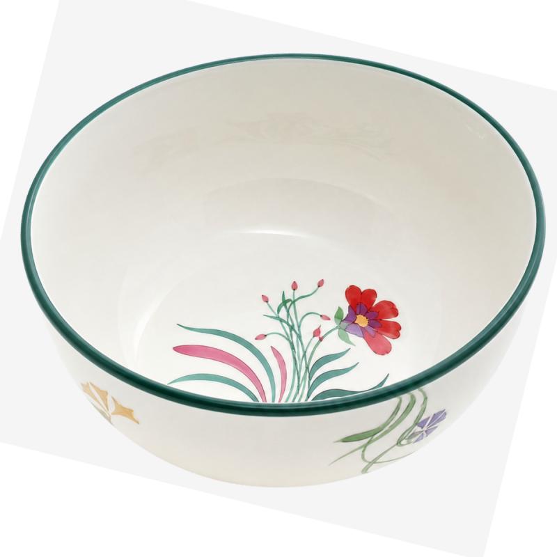 Preview: Schüssel rund 24 cm handb."BLÜTENZAUBER"