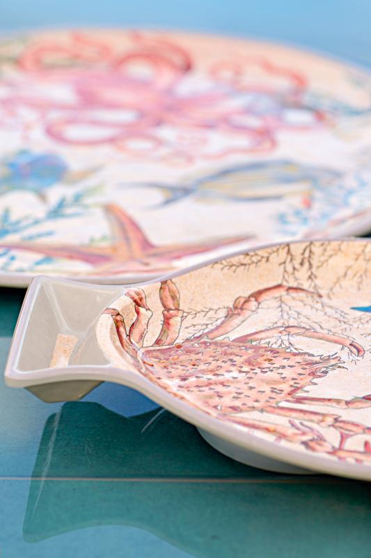 Servierteller / Pizzateller Ø 42 cm Sea Life