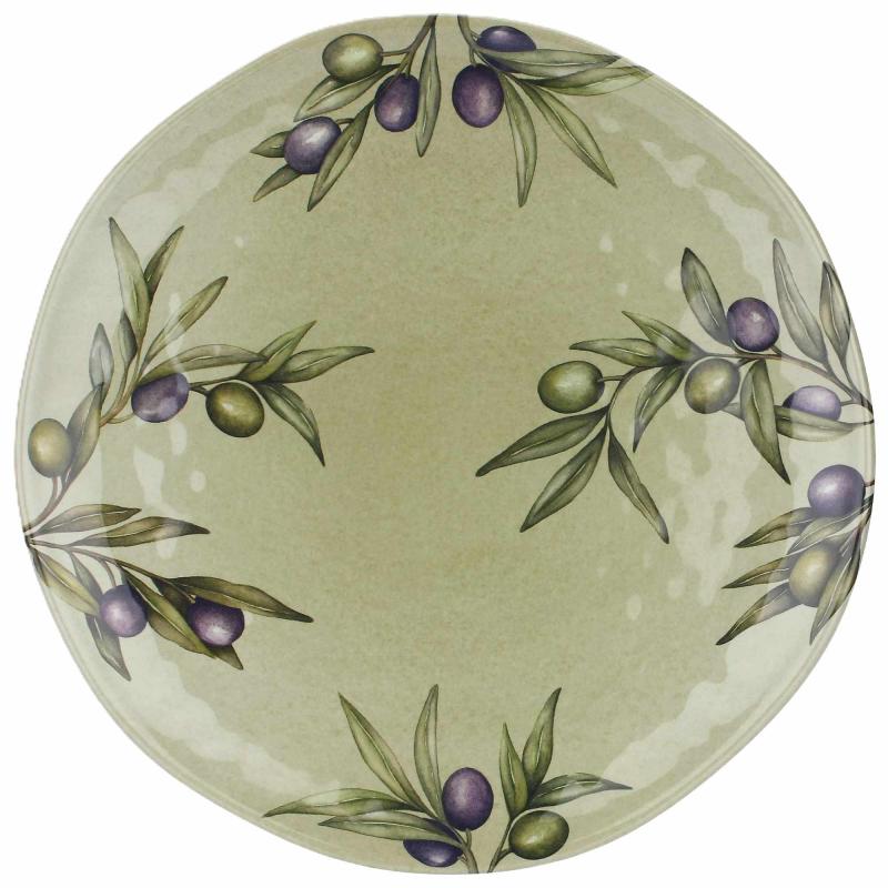 Servierteller Ø 42 cm Olive