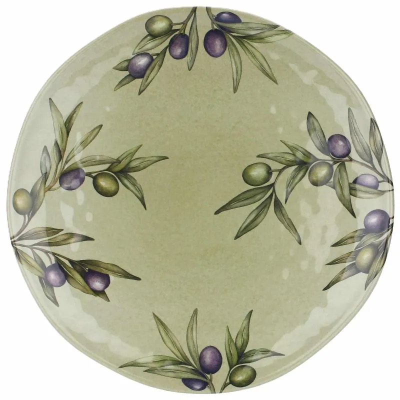 Servierteller Ø 42 cm Olive