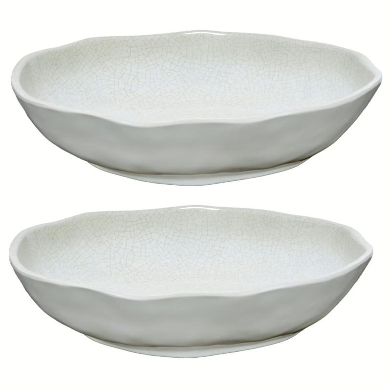 Melamin Geschirrset 8-teilig Atmosfera Taube