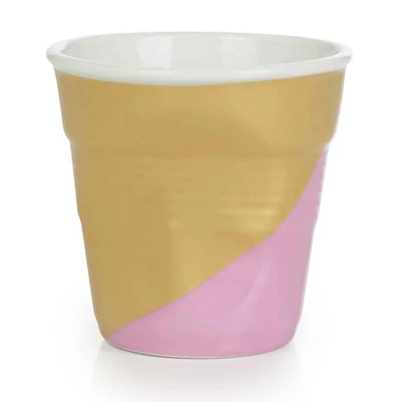 Knickbecher Espresso 0,08l Twist pink unten