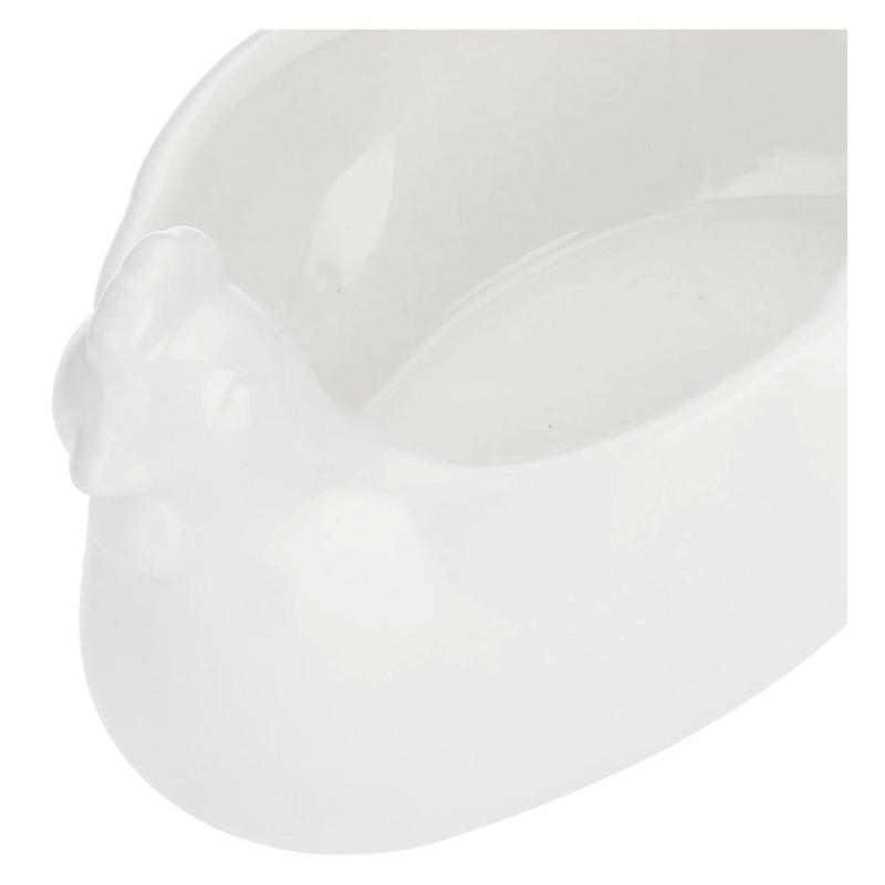 Preview: Eierhalter/ Eierschale Henne "Gallina Portauova" Fattoria La Porcellana Bianca Novo 21,5 x 14 x 11