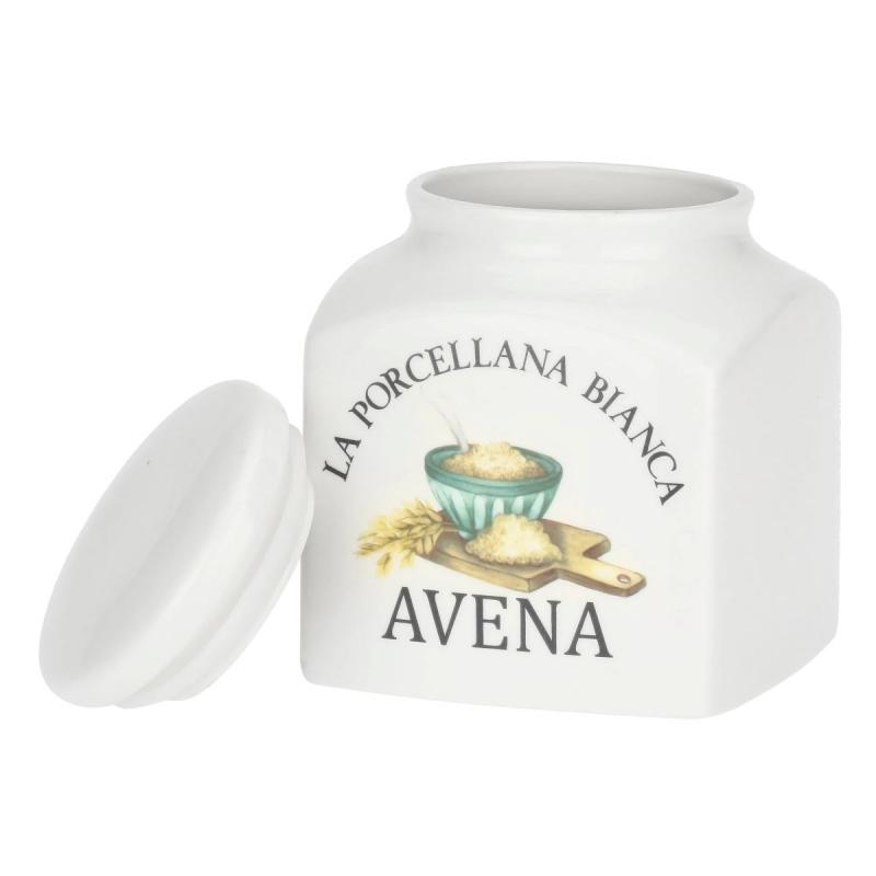 Preview: Vorratsdose Fiocchi Avena La Porcellana Bianca Novo 1,1 l