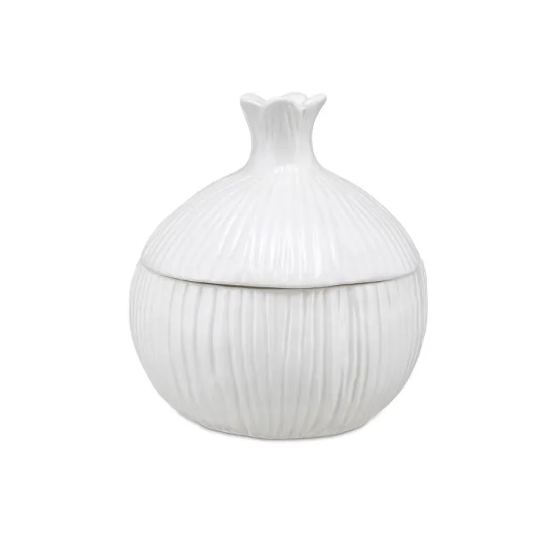 Zwiebeltopf "Porta Cipolla" Fattoria La Porcellana Bianca Novo 14 x16 cm