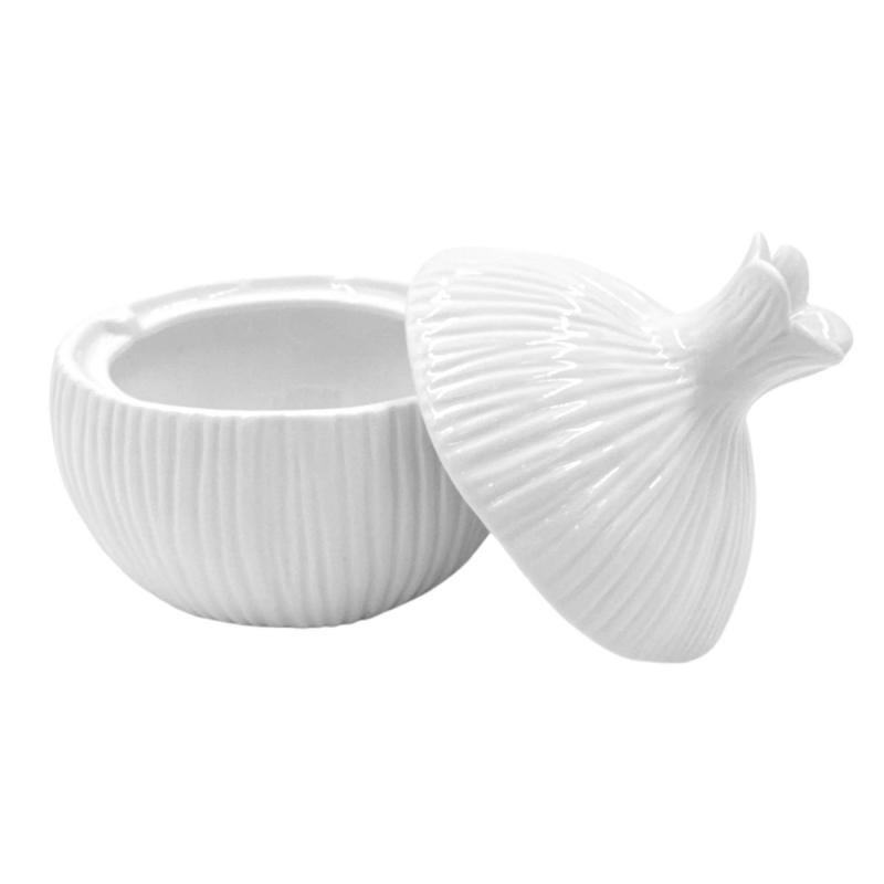 Preview: Zwiebeltopf "Porta Cipolla" Fattoria La Porcellana Bianca Novo 14 x16 cm