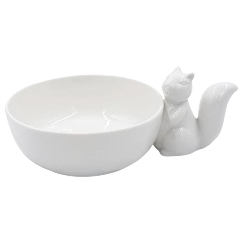 Preview: Servierschale Eichhörnchen "Ciotola Scoiattolo" Fattoria La Porcellana Bianca Novo 16,5 x 9 cm