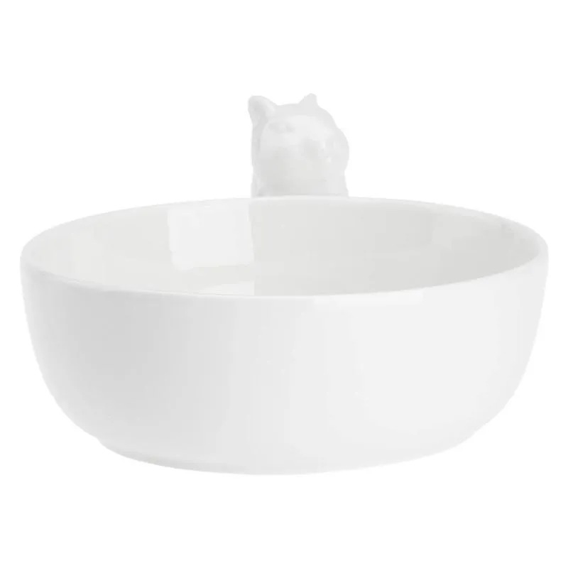 Servierschale Eichhörnchen "Ciotola Scoiattolo" Fattoria La Porcellana Bianca Novo 16,5 x 9 cm