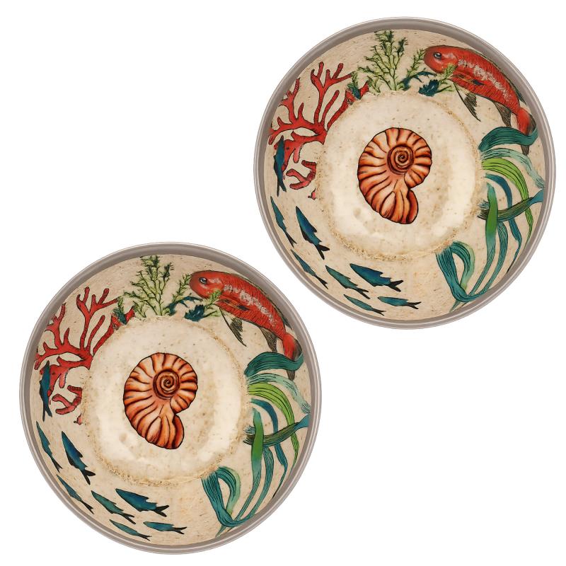 Schälchen Ø 12 cm Sea Life Set mit 2 Stück