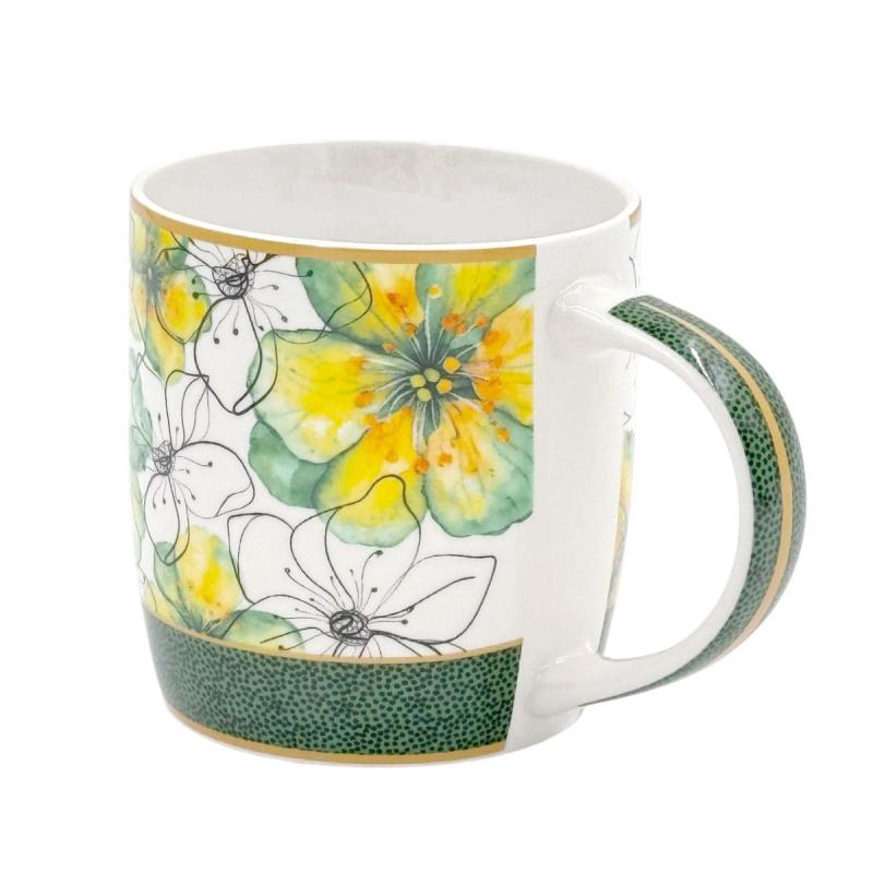 Preview: Porzellanbecher 2er Set MIRABILIA 350 ml "Libellula"