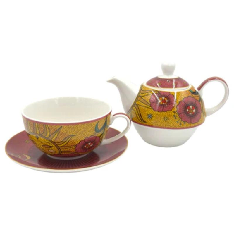 Preview: Tea4One mit Untertasse MIRABILIA 400 ml „Sole & Luna“