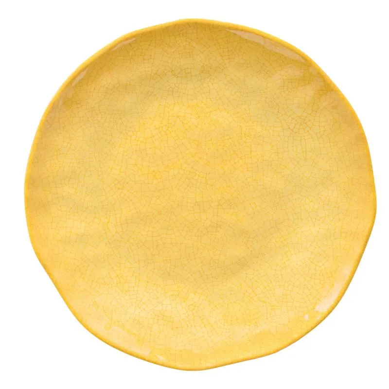 Obstteller Ø 21 cm Atmosfera ocker Set mit 2 Stück