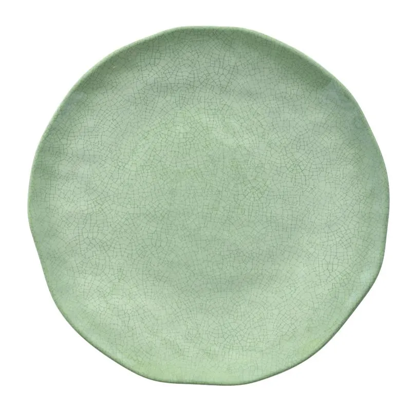 Teller flach Ø 27 cm Atmosfera grün Set mit 2 Stück