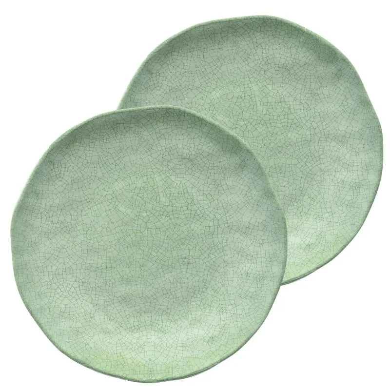 Frühstücksteller / Dessertteller Ø 21 cm Atmosfera grün Set mit 2 Stück