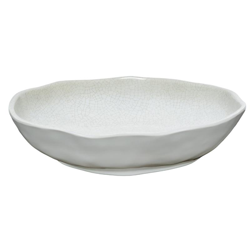 Preview: Teller tief / Suppenteller Ø 21 cm Atmosfera Taube Set mit 2 Stück