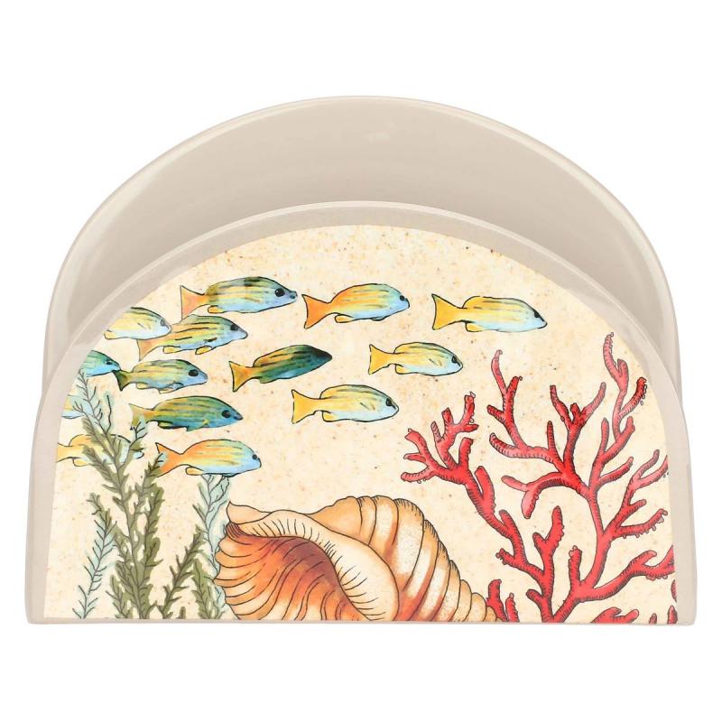 Preview: Serviettenhalter 15,6 x 4 x 12 cm Sea Life