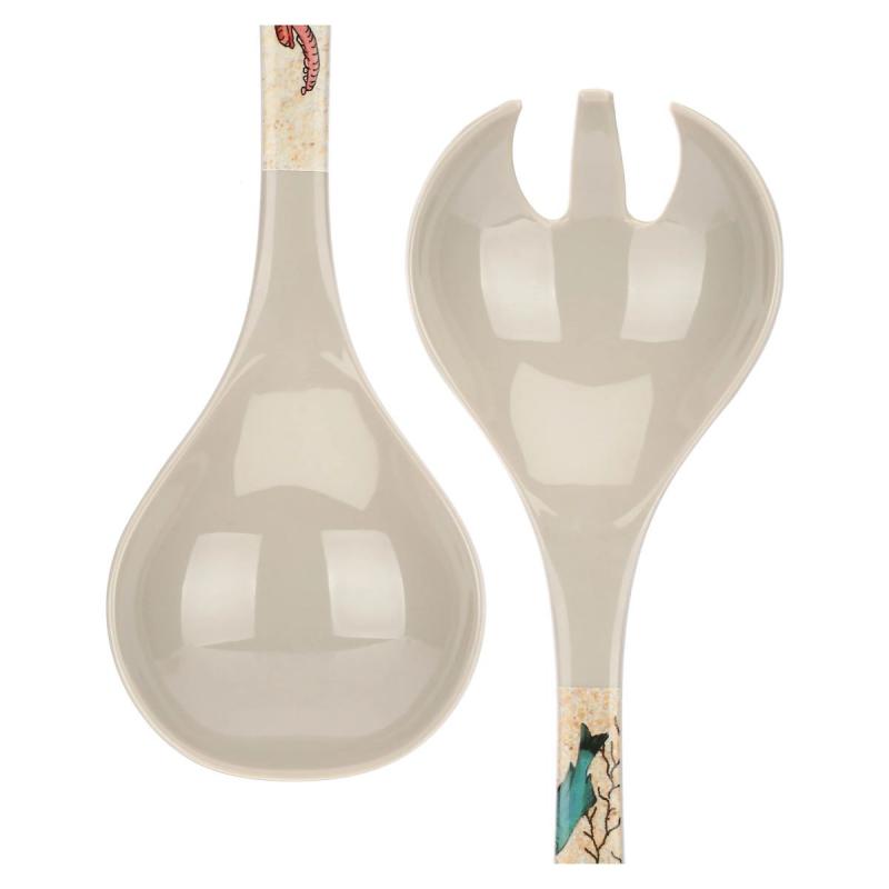 Preview: Salatbesteck 29 x 7 cm Sea Life