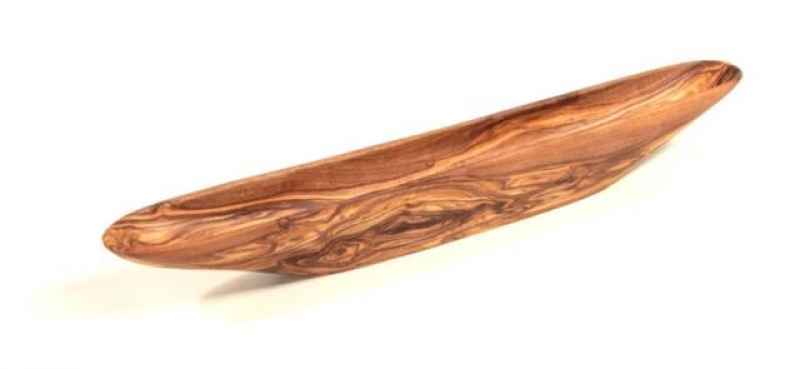 Preview: Olivenboot ca. 34x4 cm, Olivenholz