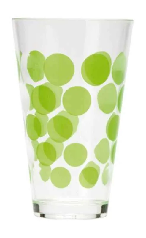 Dot Dot Mini Becher, 4er Set 10 cl regenbogen