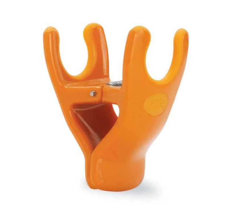 Clip-on Kochlöffelhalter orange