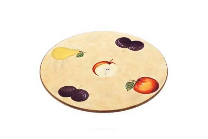 Tortenplatte 36cm handbemalt 