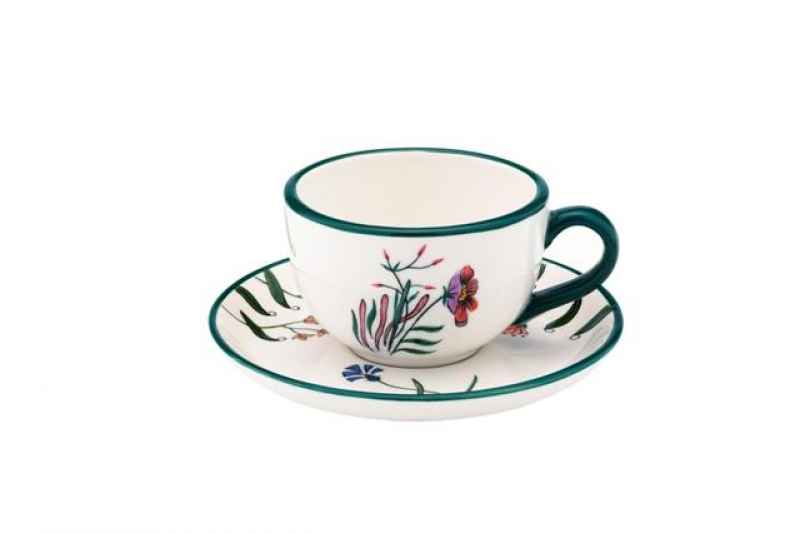 Teetasse mit Untere handb.