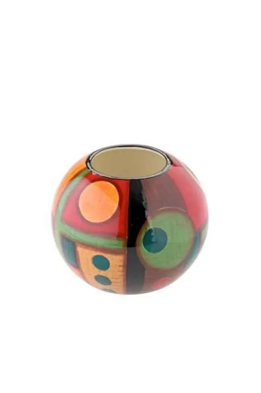 Vase 15cm handbemalt 