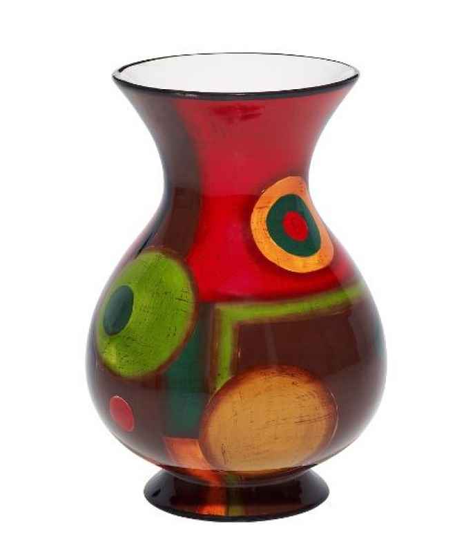 Vase 20cm handbemalt "SAMBA"