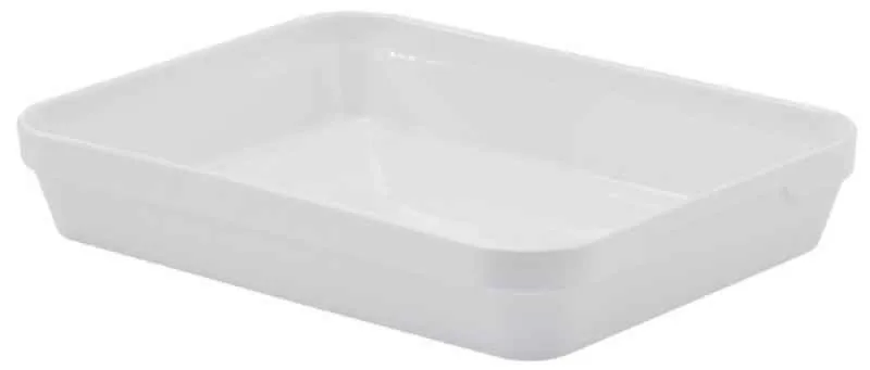 Auflaufform 40 x 29,5 x 6,5 cm weiss REVOL