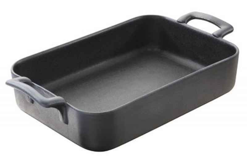 AUFLAUFFORM 45 cl RECHTECKIG Gusseisenoptik