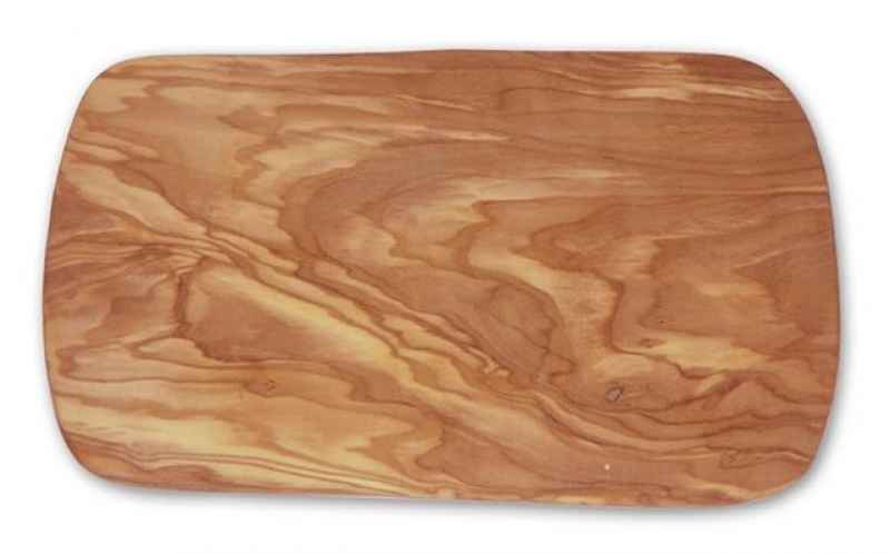 Schneidbrett rechteckig ca. 22x14,5 cm, Olivenholz