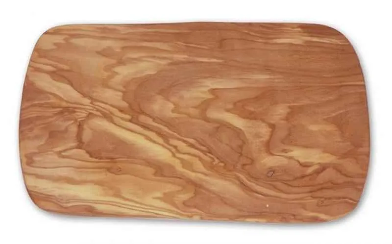 Schneidbrett rechteckig ca. 22x14,5 cm, Olivenholz