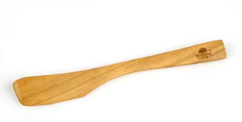 Gerader Spachtel 15,5 cm Olivenholz