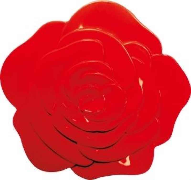 Topfuntersetzer Rose rot
