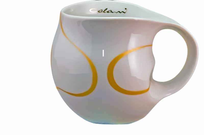Preview: Colani Kaffeebecher Loop gold