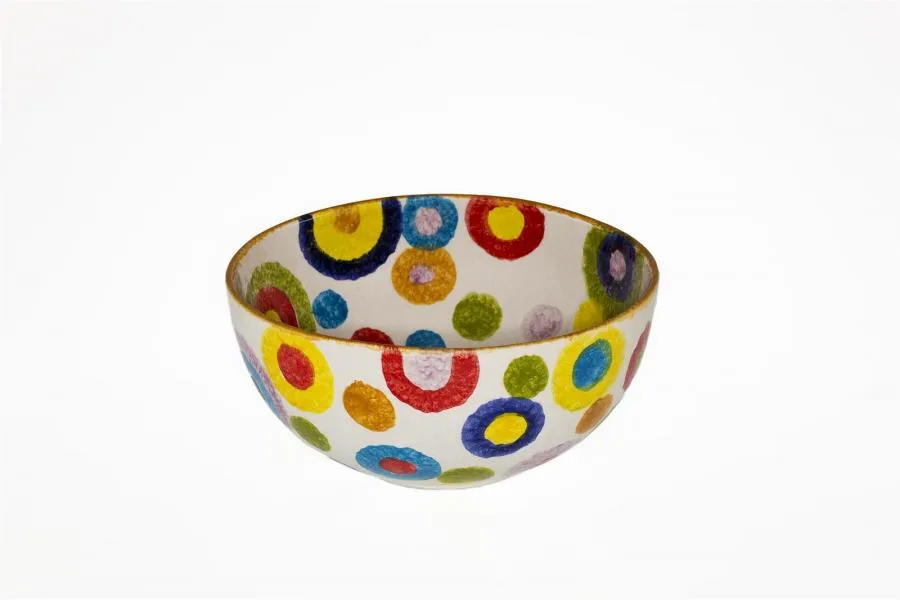 Schale rund 26cm handbemalt „Circolo“ Schale rund 26cm handbemalt „Circolo“