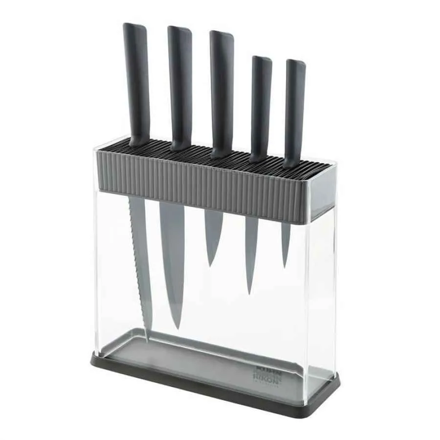 COLORI®+ Set Messer graphit & Block Vision 6-teilig COLORI®+ Set Messer graphit & Block Vision 6-teilig