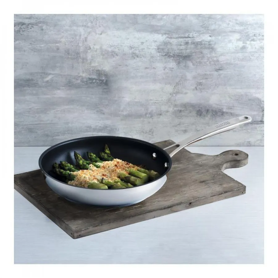 ALLROUND Bratpfanne in 4 Größen Edelstahl alle Herdarten antihaftbeschichtet Kuhn Rikon