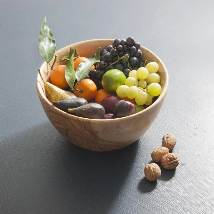 Obstschale, Olivenholz Ø 30-31 cm Obstschale, Olivenholz Ø 30-31 cm