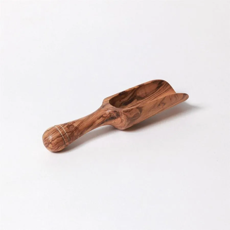 Salzschaufel groß, Olivenholz18 cm Salzschaufel groß, Olivenholz18 cm