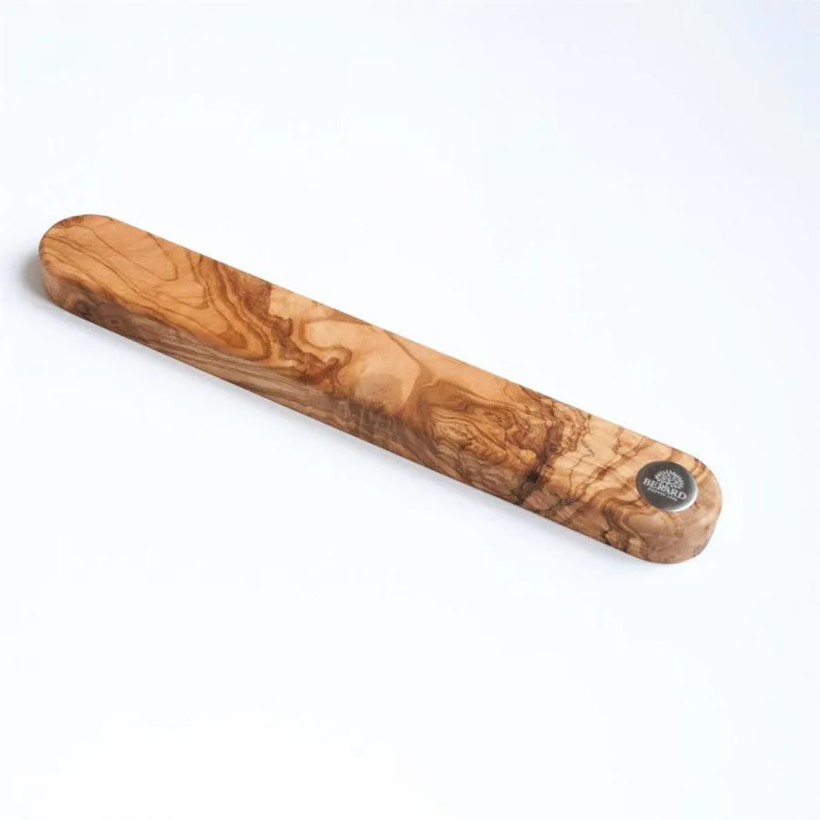 Magnetische Messer Leiste, Olivenholz 32 x 4 cm