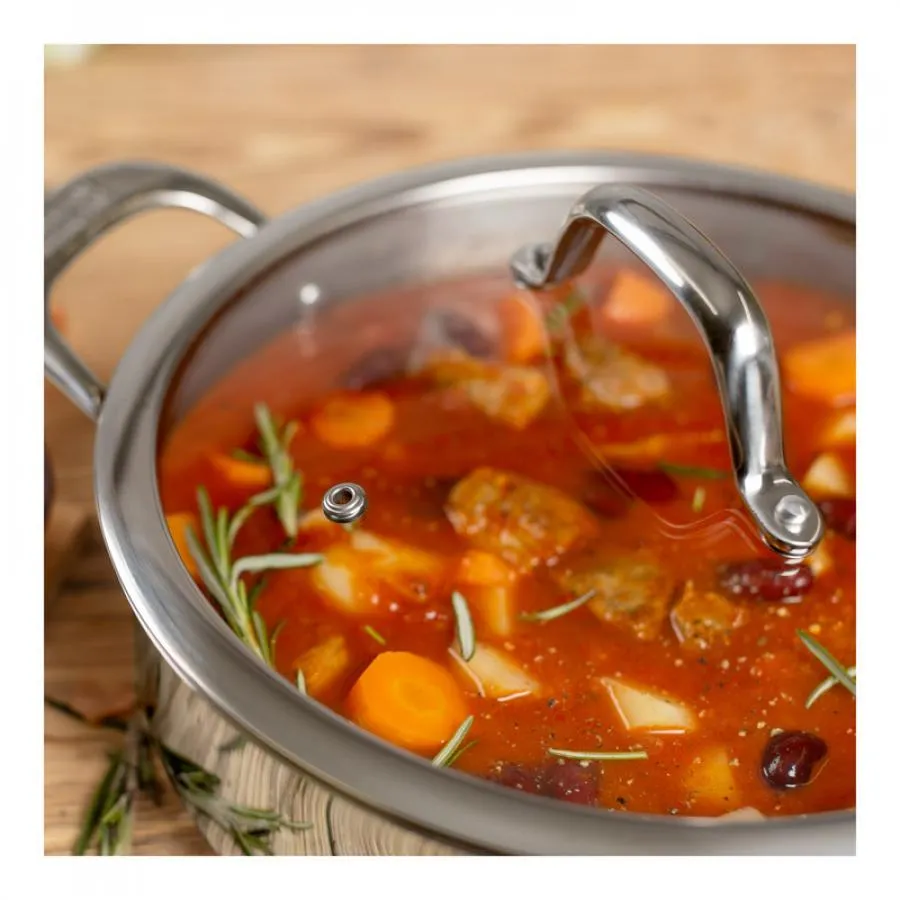 ALLROUND Servierpfanne unbeschichtet 3.0 L · Ø 24 cm