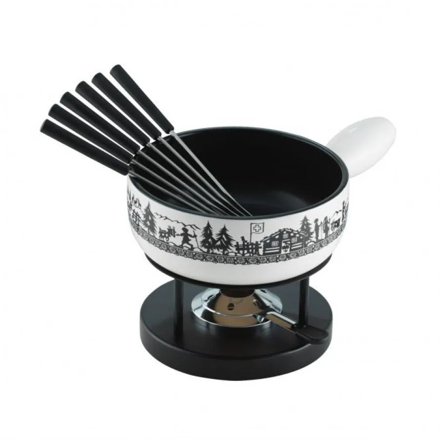 Käsefondue Set Induktion Alpweide 23cm Käsefondue Set Induktion Alpweide 23cm